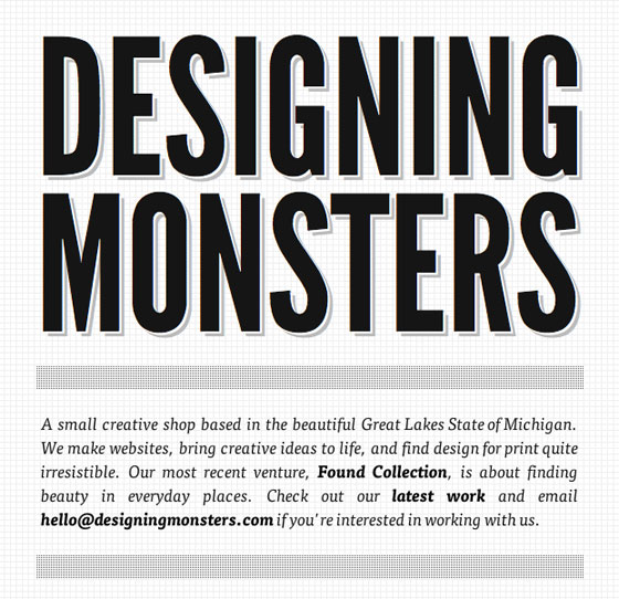 Screenshot of Designing Monsters