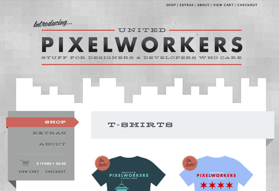 Screenshot of United Pixelworkers