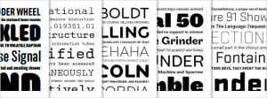 The Typekit Blog | New fonts from Process Type Foundry