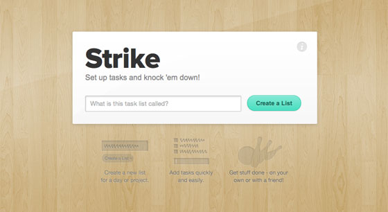 Screenshot of Strike