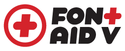 Font Aid V logo