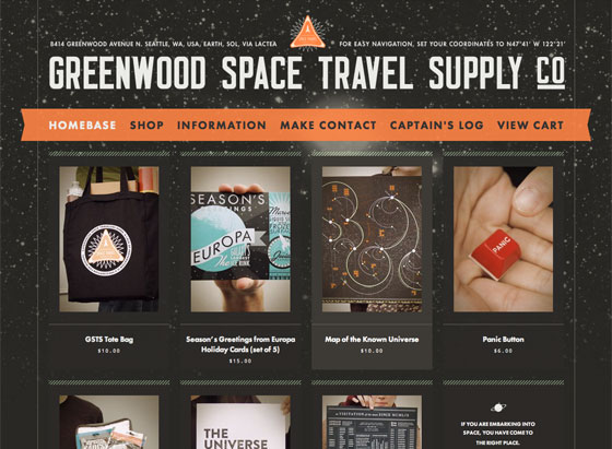Greenwood Space Travel Supply Co.