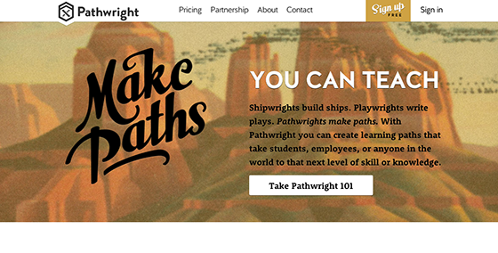 Pathwright screenshot