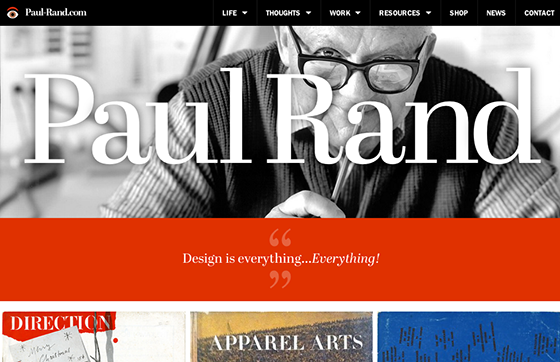 Paul Rand website