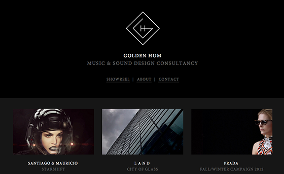 Golden Hum website