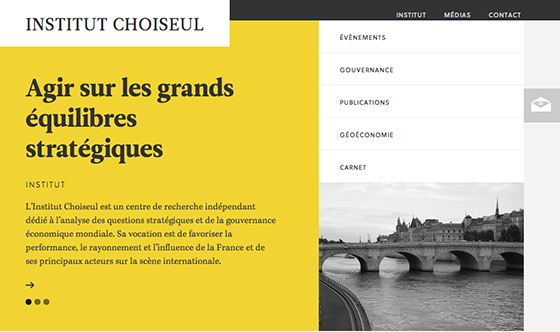 Institut Choiseul website