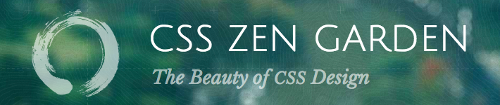 CSS Zen Garden header