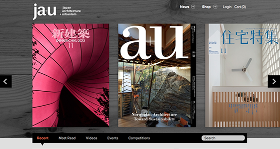 Japan Architecture and Design website