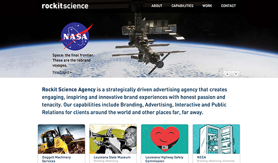 Rockit Science website