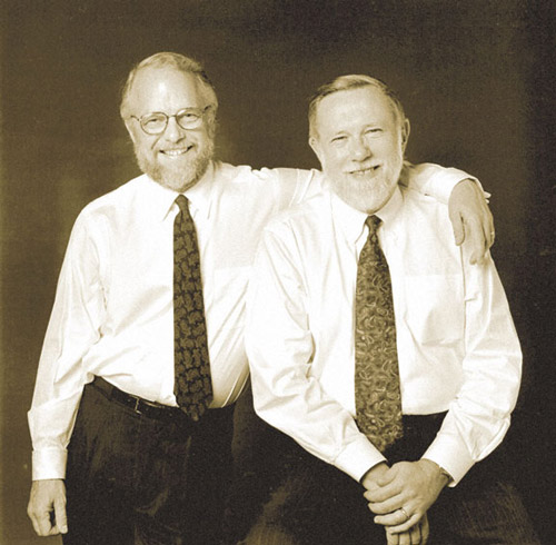 John Warnock and Chuck Geschke