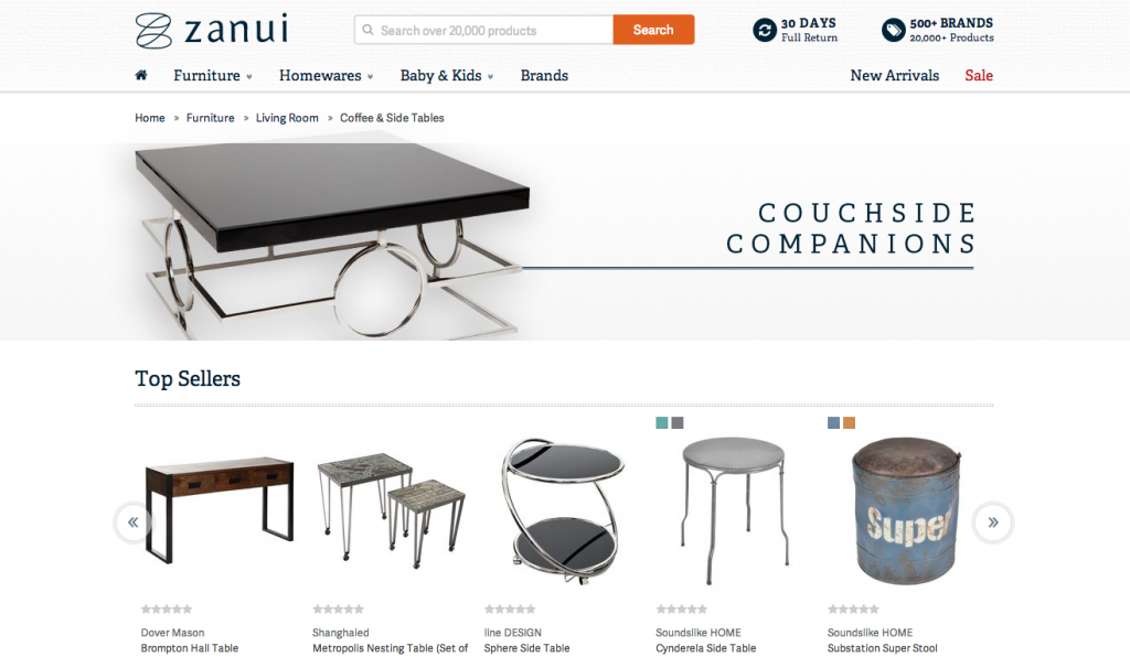 The Typekit Blog Sites We Like Zanui, Made of Sundays, & Lumio