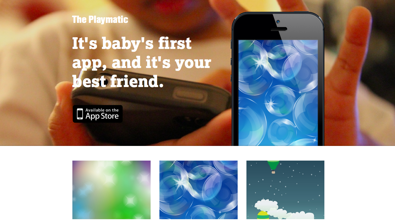 Playmatic App website