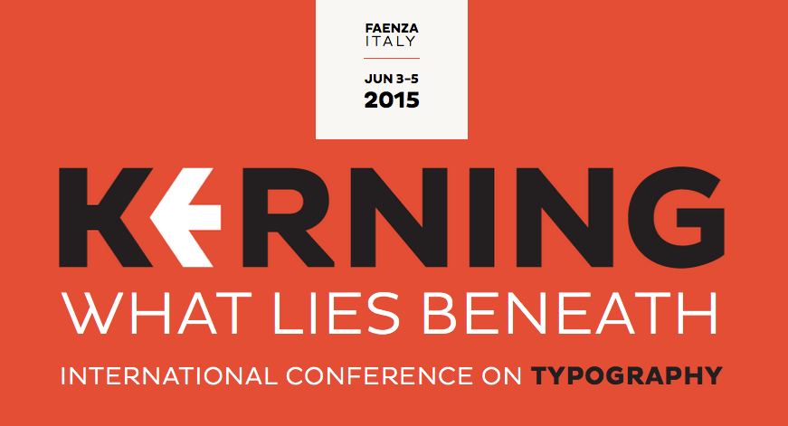 Kerning conference on typography