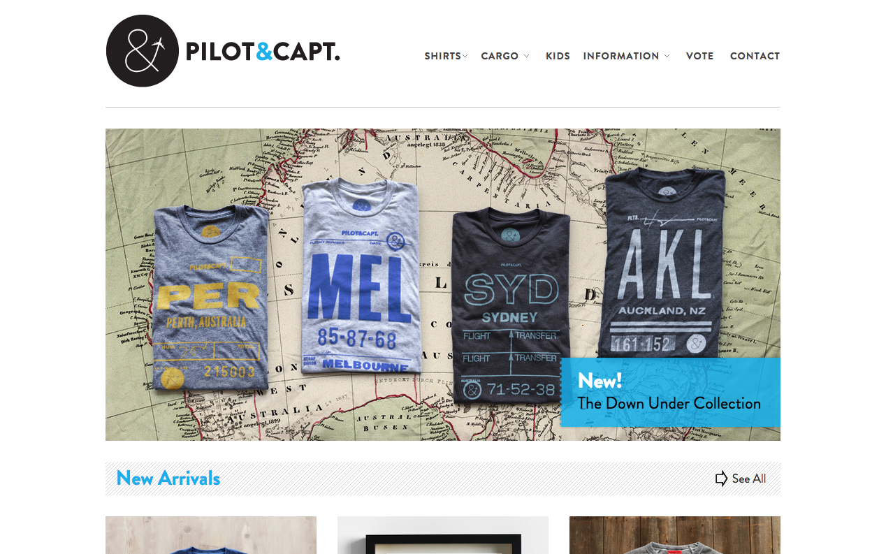 Pilot and Captain website