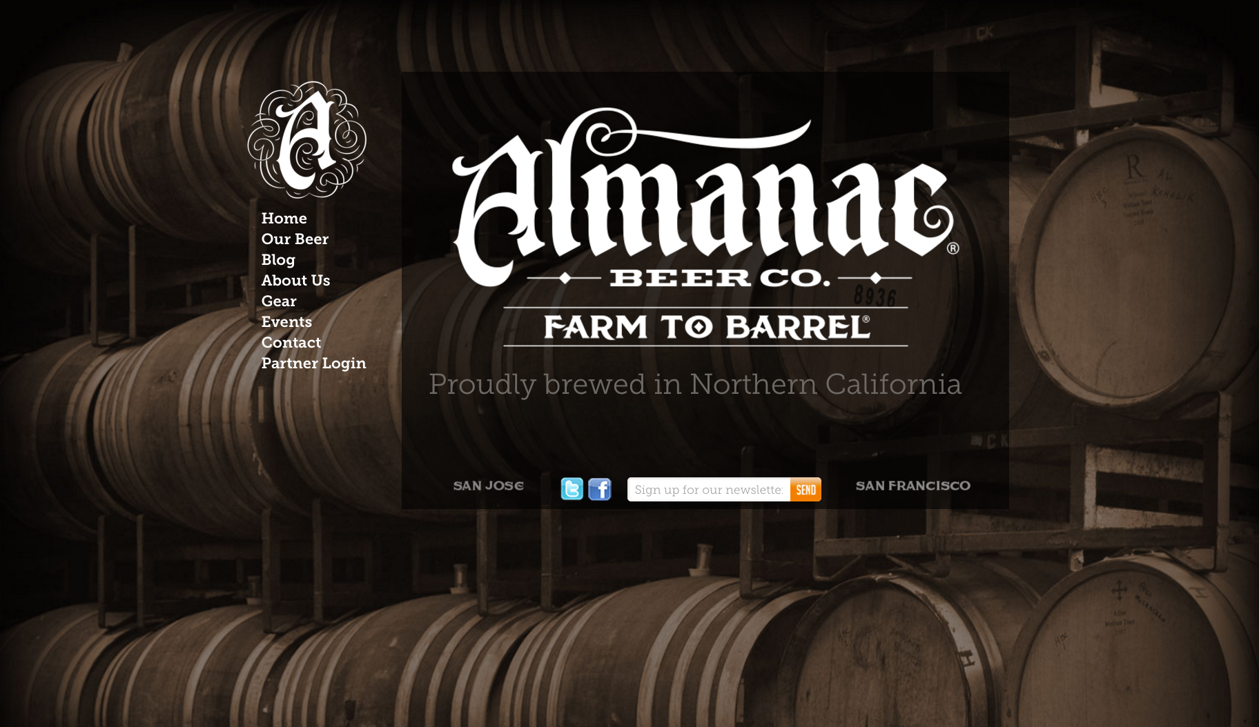 Almanac website