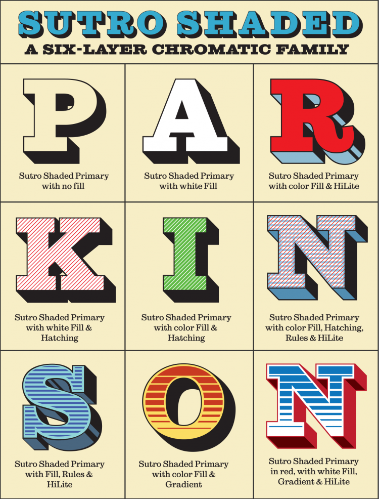 The Typekit Blog | New fonts from Parkinson Type Design