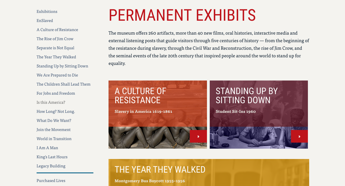 National Civil Rights Museum website