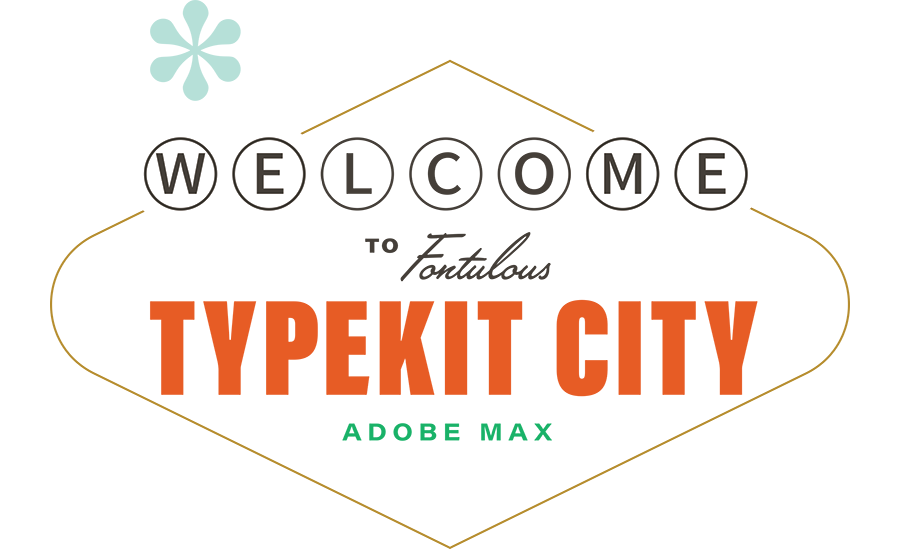 Typekit City sign