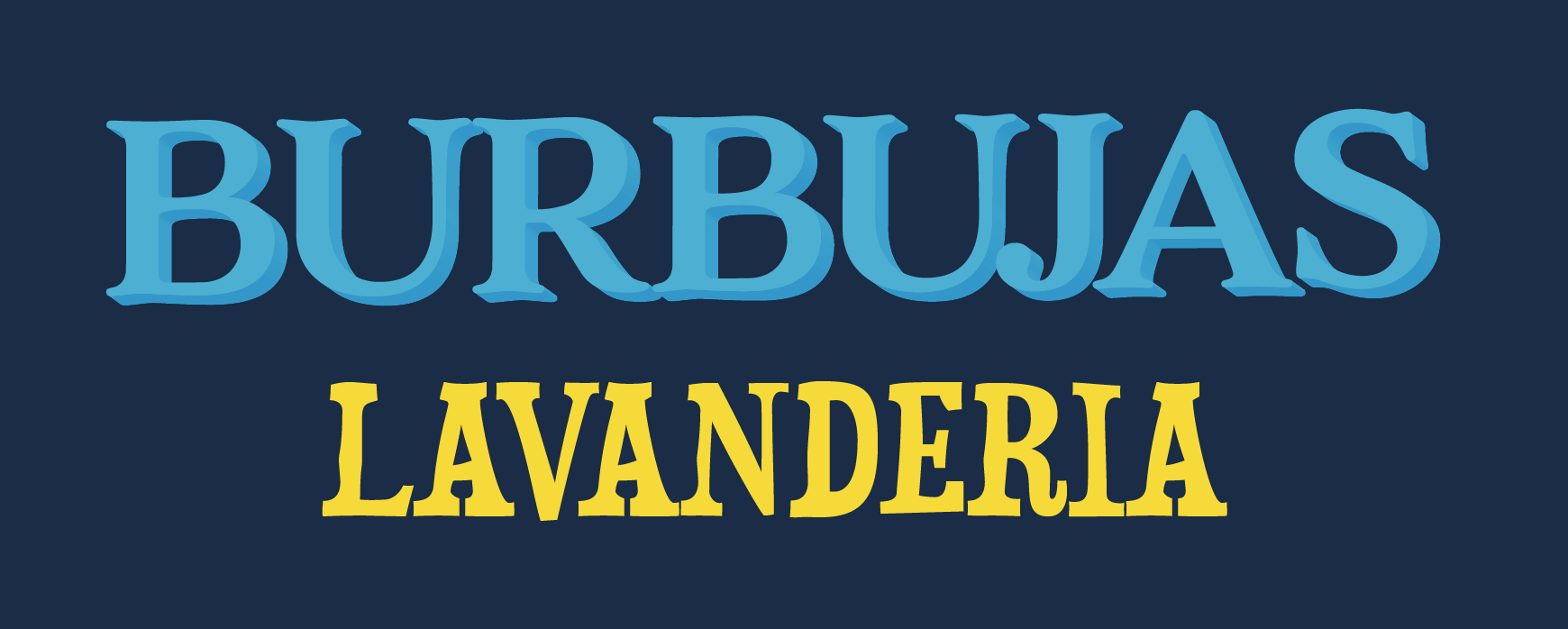 Type specimen with Burbujas in AdornS and Lavanderia in Duality